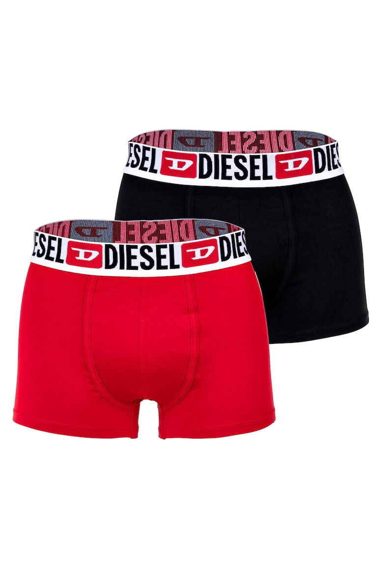 Diesel Set de boxeri cu banda logo in talie Damien 25931 - 2 perechi - Pled.ro