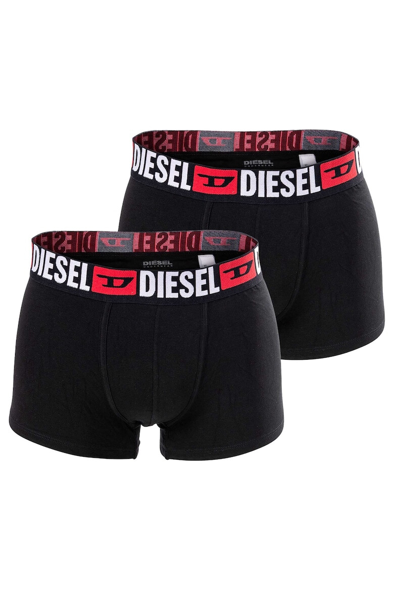 Diesel Set de boxeri cu banda logo in talie Damien 25931 - 2 perechi - Pled.ro