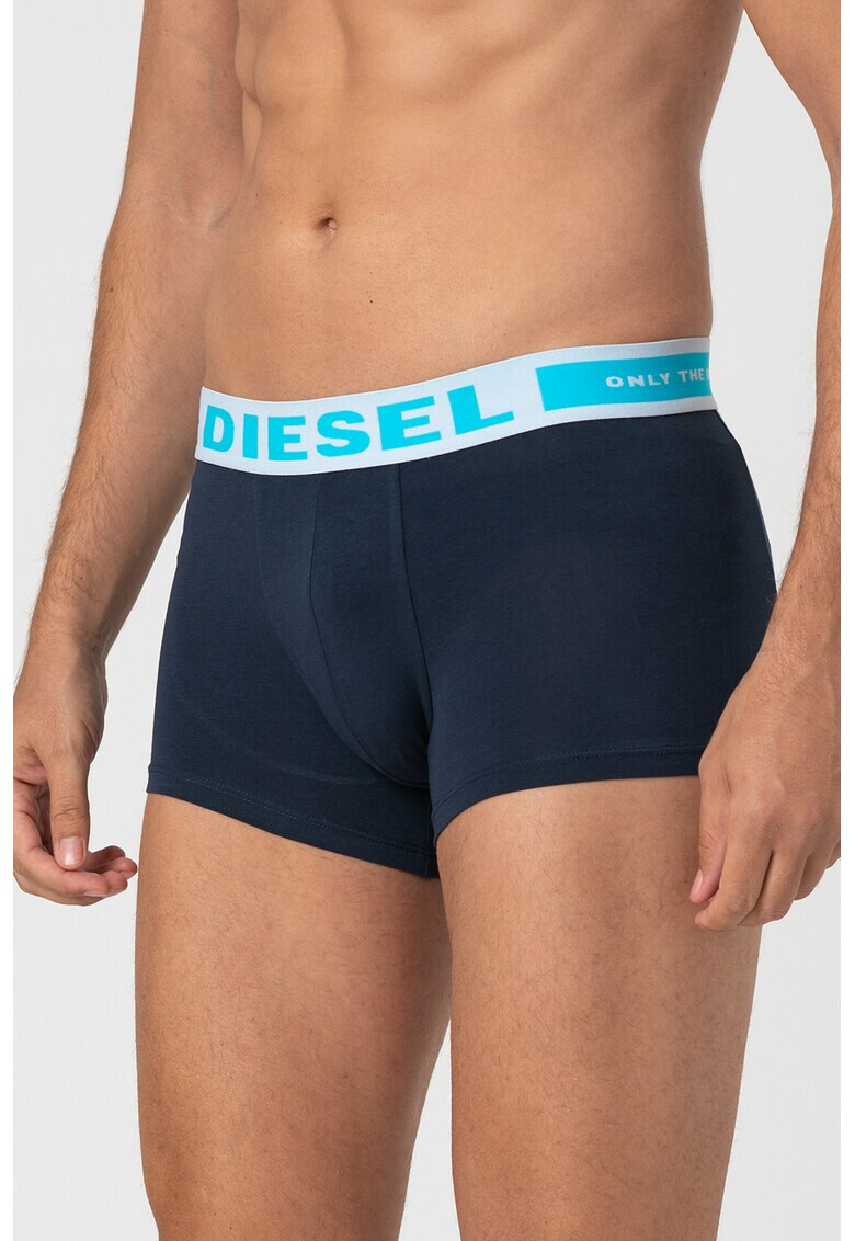 Diesel Set de boxeri cu banda logo in talie Kory - 3 perechi - Pled.ro