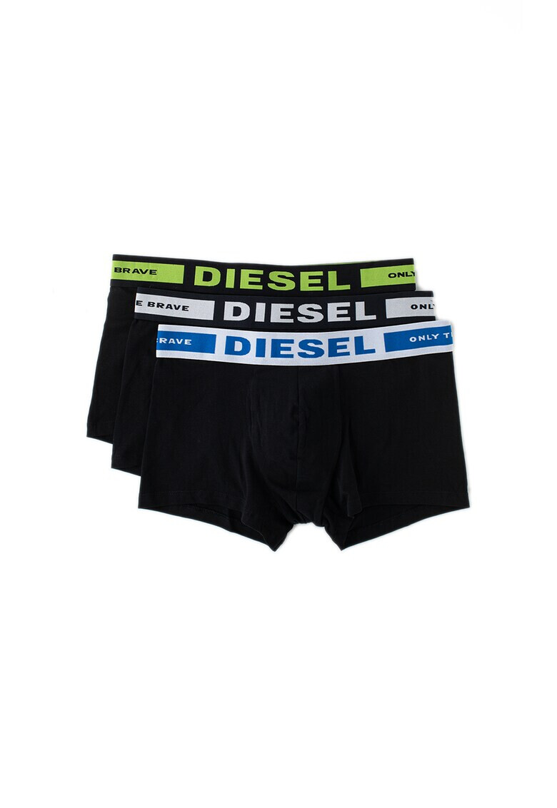 Diesel Set de boxeri cu banda logo in talie Kory 3 perechi - Pled.ro