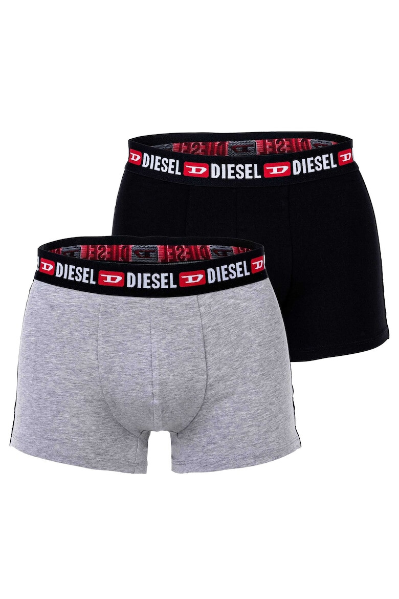 Diesel Set de boxeri cu banda logo in talie Shawn - 2 perechi - Pled.ro