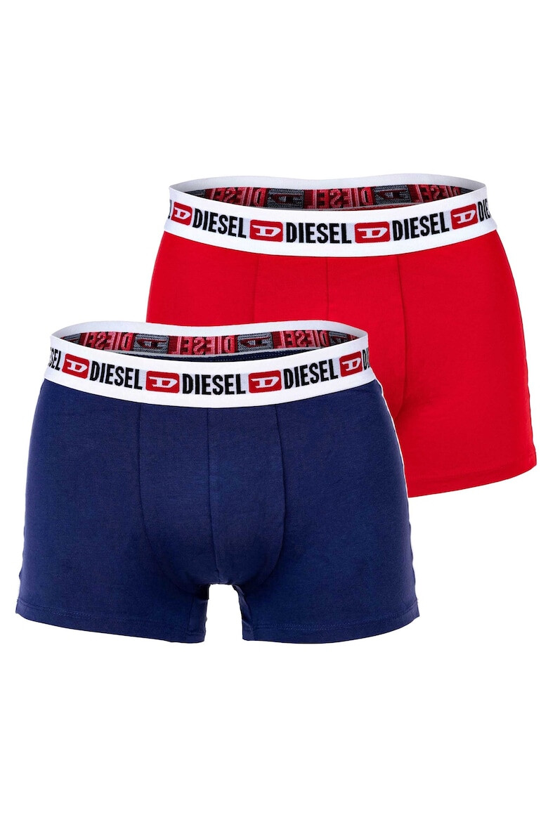 Diesel Set de boxeri cu banda logo in talie Shawn - 2 perechi - Pled.ro