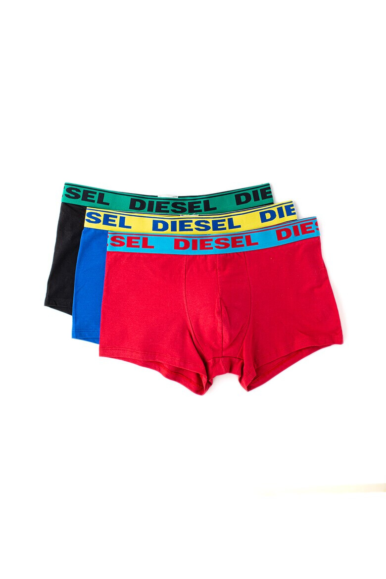 Diesel Set de boxeri cu banda logo in talie Shawn - 3 perechi x - Pled.ro