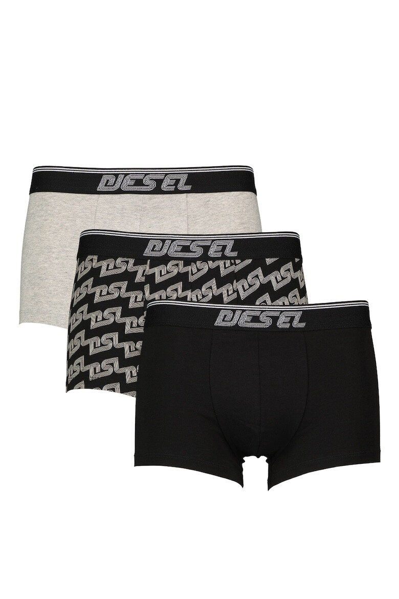 Diesel Set de boxeri cu logo - 3 perechi - Pled.ro