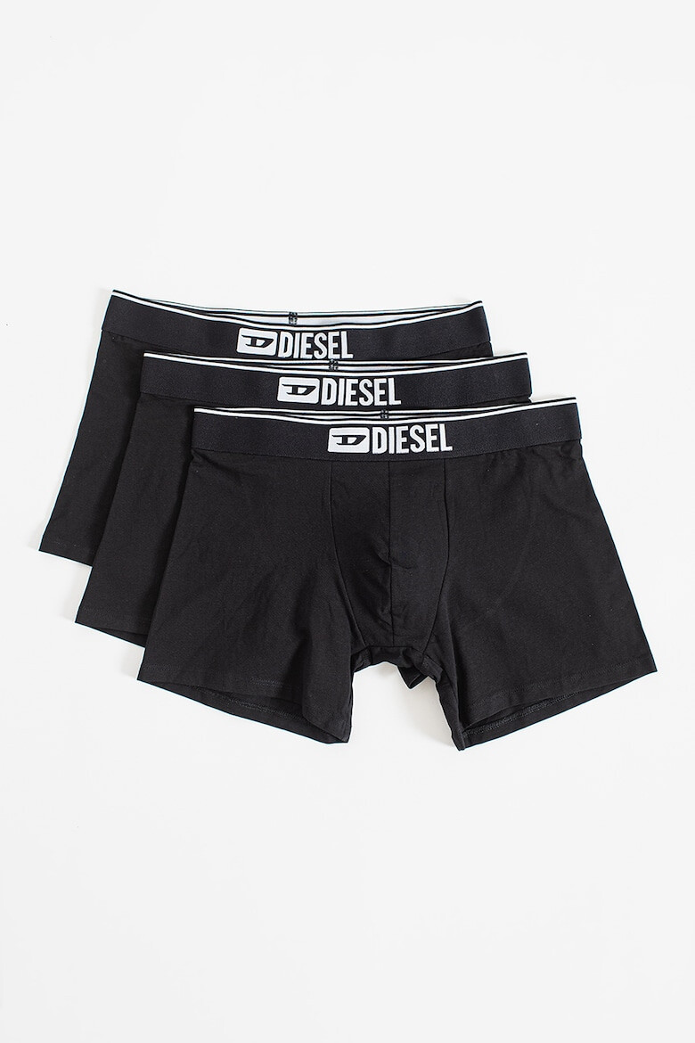 Diesel Set de boxeri cu logo - 3 perechi - Pled.ro