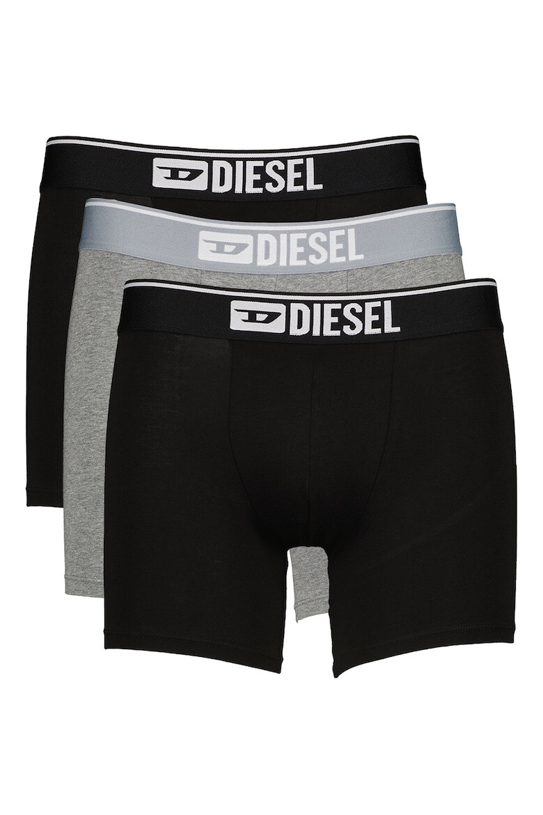 Diesel Set de boxeri cu logo - 3 perechi - Pled.ro