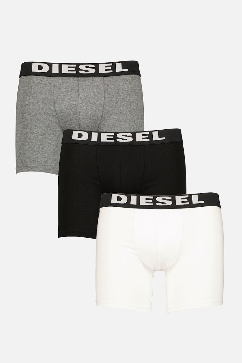 Diesel Set de boxeri cu logo - 3 perechi - Pled.ro