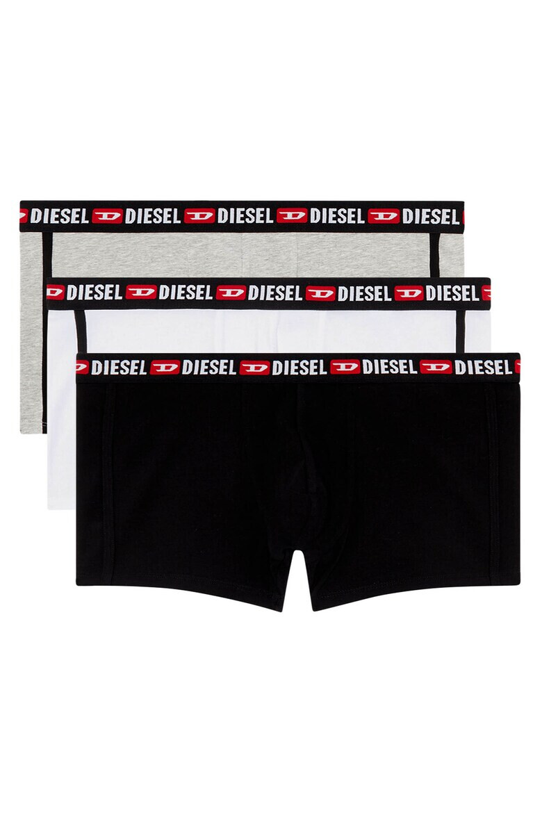 Diesel Set de boxeri cu logo - 3 perechi - Pled.ro