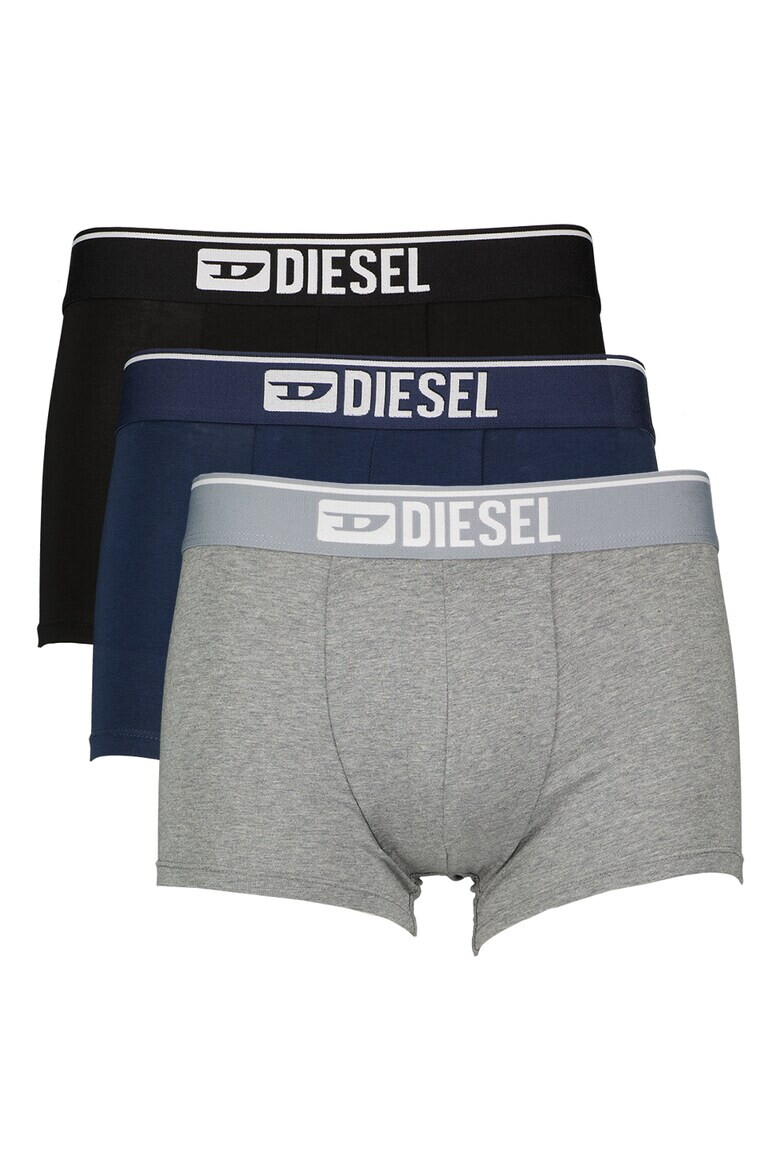 Diesel Set de boxeri cu logo Damien - 3 perechi - Pled.ro