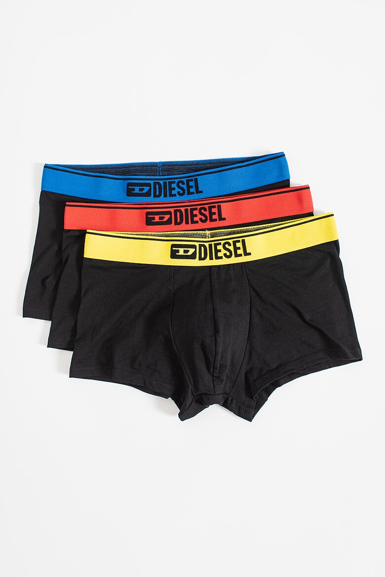 Diesel Set de boxeri cu logo Damien - 3 perechi - Pled.ro