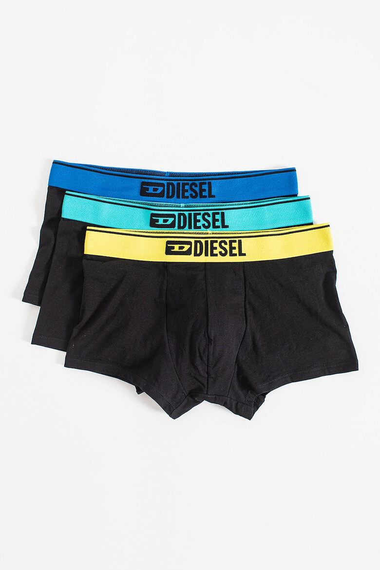 Diesel Set de boxeri cu logo Damien - 3 perechi - Pled.ro