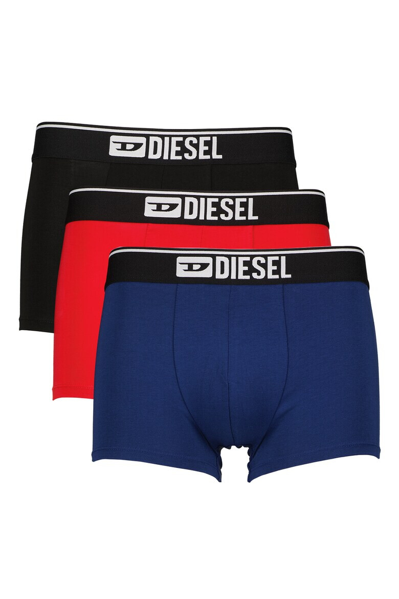 Diesel Set de boxeri cu logo Damien - 3 perechi - Pled.ro