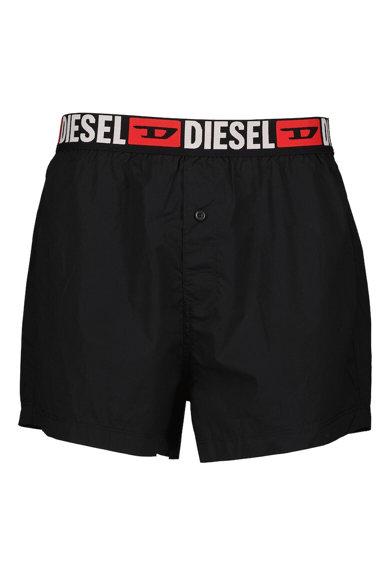 Diesel Set de boxeri din bumbac cu banda logo in talie - 2 perechi - Pled.ro