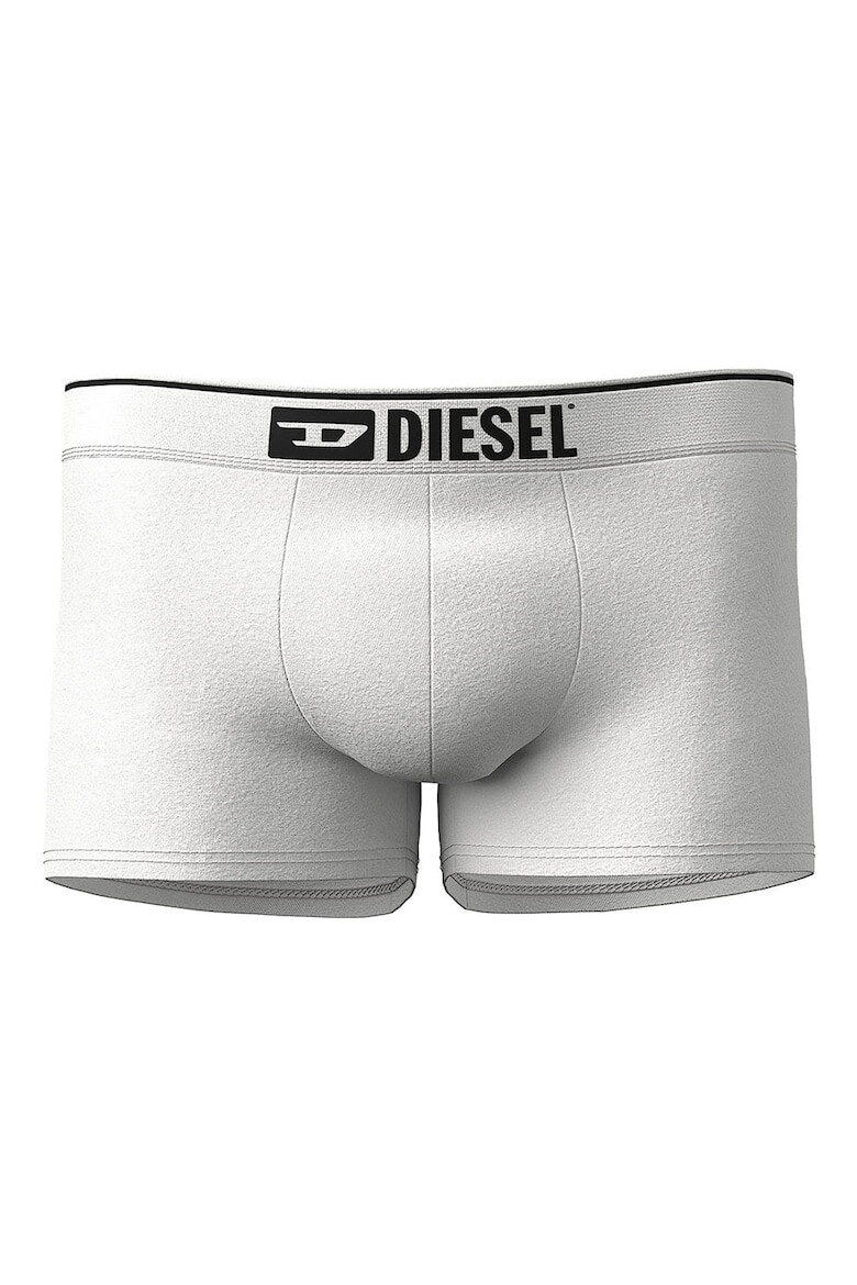 Diesel Set de boxeri din bumbac cu banda logo in talie - 3 perechi - Pled.ro