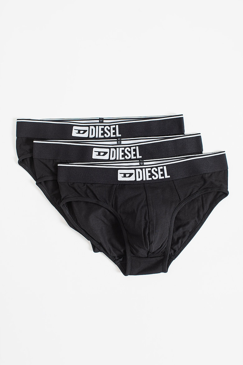 Diesel Set de chiloti cu banda elastica - 3 perechi - Pled.ro