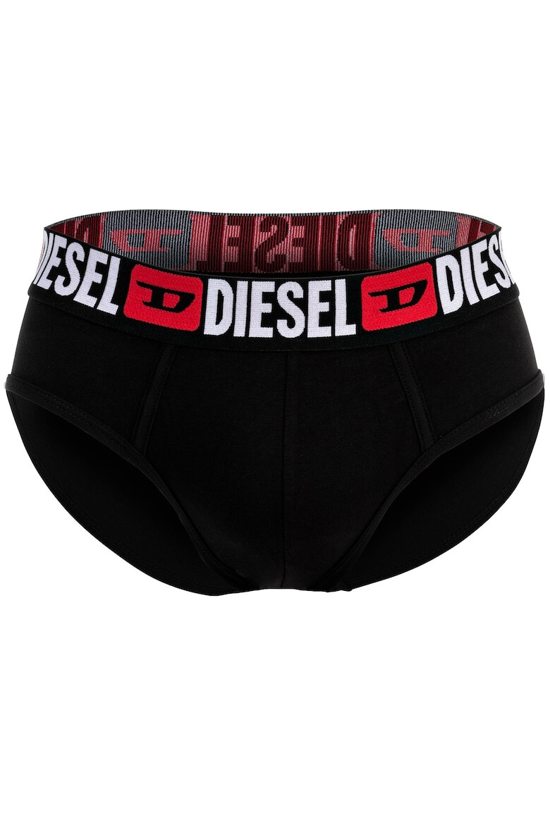 Diesel Set de chiloti cu banda logo Andre - 3 perechi - Pled.ro