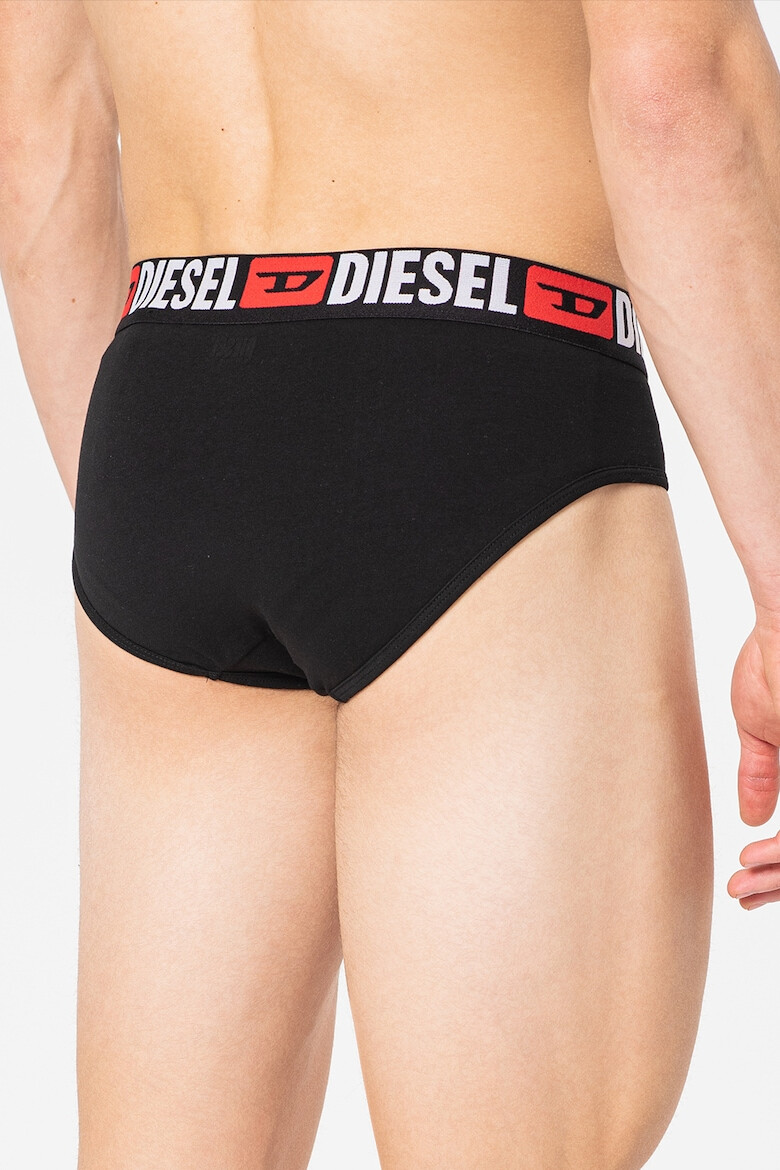 Diesel Set de chiloti cu banda logo contrastanta Andre - 3 perechi - Pled.ro