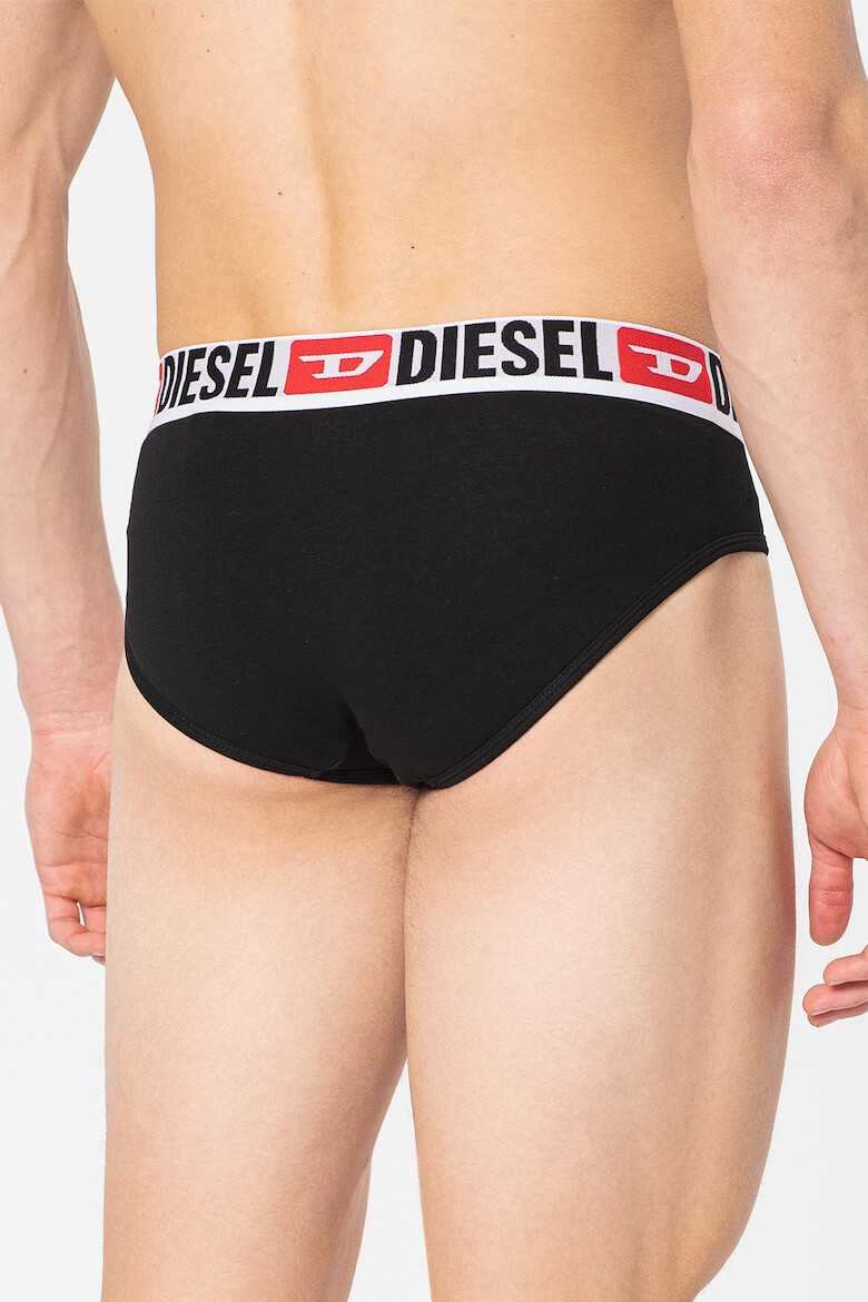 Diesel Set de chiloti cu banda logo contrastanta Andre - 3 perechi - Pled.ro