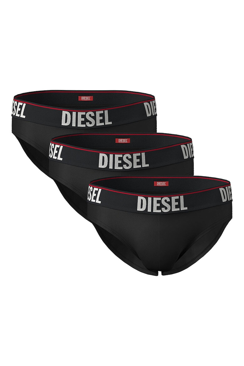 Diesel Set de chiloti cu banda logo in talie - 3 piese - Pled.ro