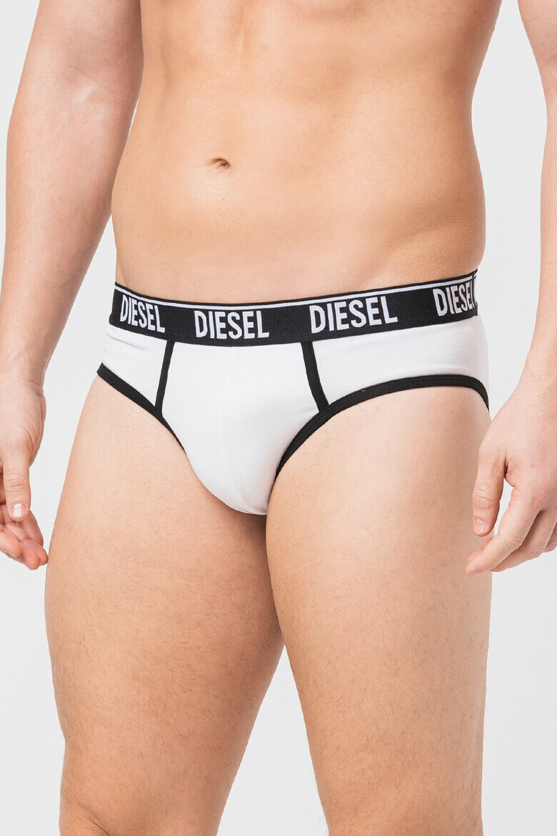 Diesel Set de chiloti cu banda logo in talie Andre - 2 perechi - Pled.ro