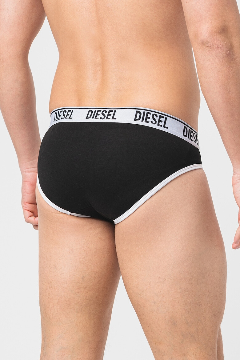 Diesel Set de chiloti cu banda logo in talie Andre - 2 perechi - Pled.ro