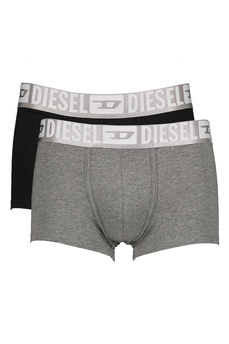 Diesel Set de boxeri cu banda logo in talie Damien - 2 perechi - Pled.ro