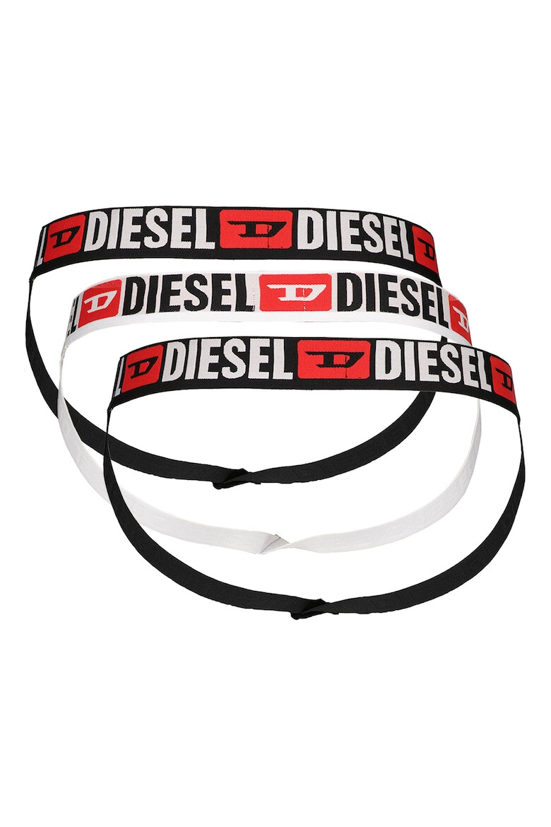 Diesel Set de chiloti cu decupaje - 3 perechi - Pled.ro