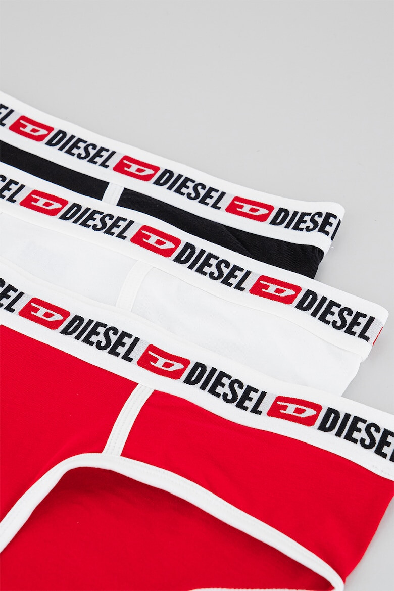 Diesel Set de chiloti hipster cu banda logo in talie Oxy - 3 perechi - Pled.ro