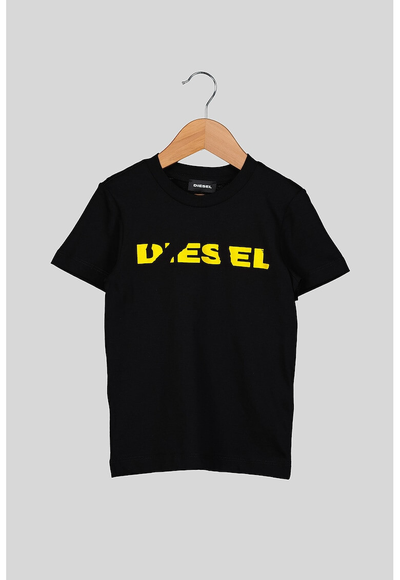 Diesel Tricou de bumbac cu logo - Pled.ro