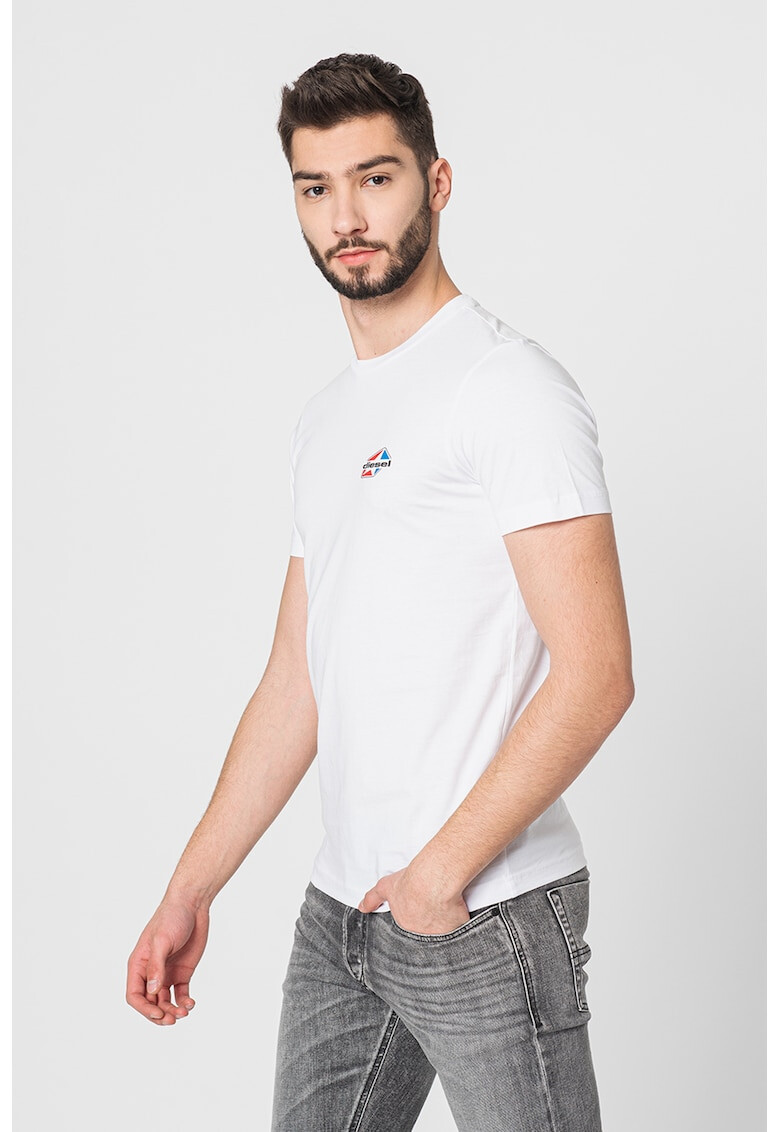 Diesel Tricou cu decolteu la baza gatului T-Diegos - Pled.ro