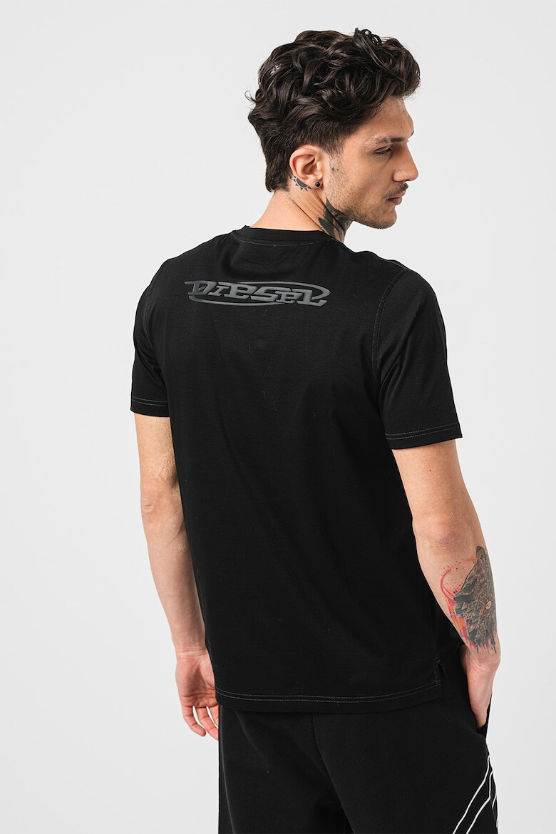 Diesel Tricou cu detalii logo - Pled.ro