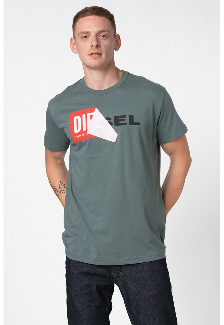 Diesel Tricou cu detaliu logo Diego - Pled.ro