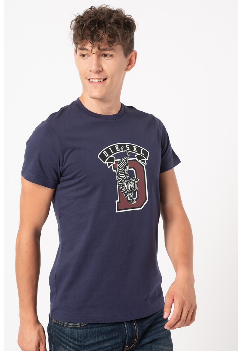 Diesel Tricou cu imprimeu logo Diego - Pled.ro