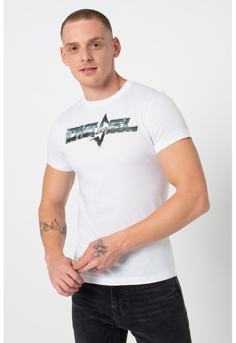 Diesel Tricou cu imprimeu logo Diego - Pled.ro