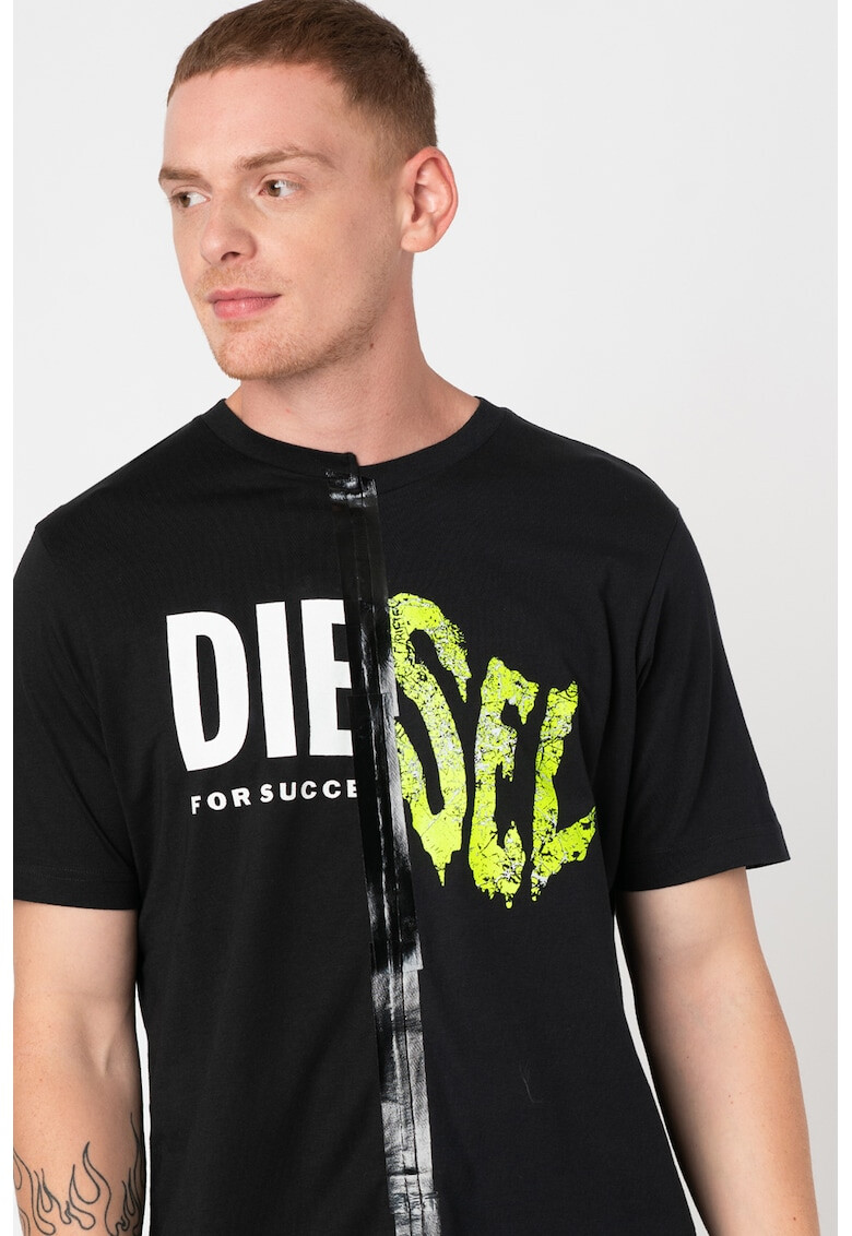 Diesel Tricou cu imprimeu logo Jubble - Pled.ro