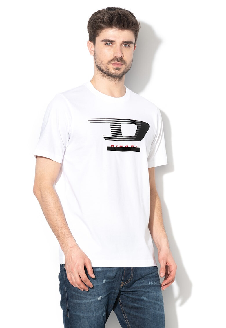 Diesel Tricou cu imprimeu logo Just - Pled.ro