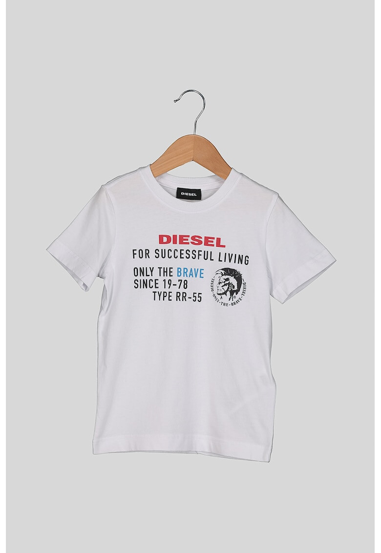 Diesel Tricou cu imprimeu text - Pled.ro