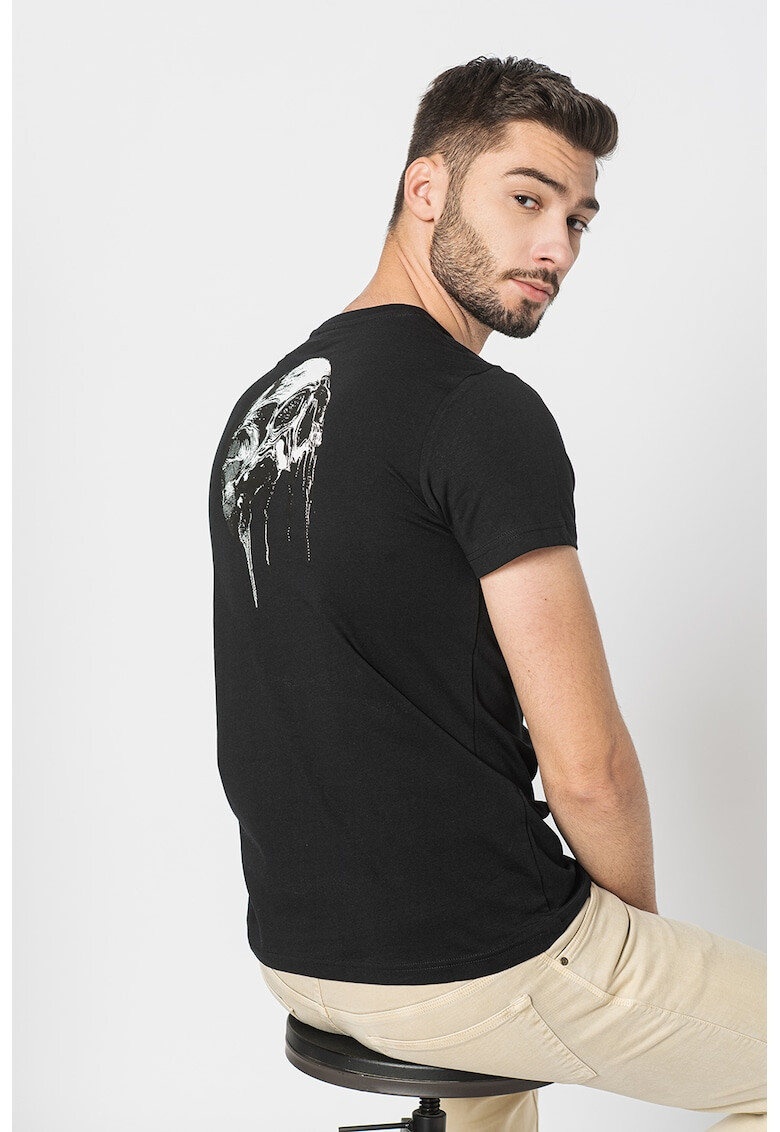 Diesel Tricou de bumbac cu imprimeu grafic Diego - Pled.ro