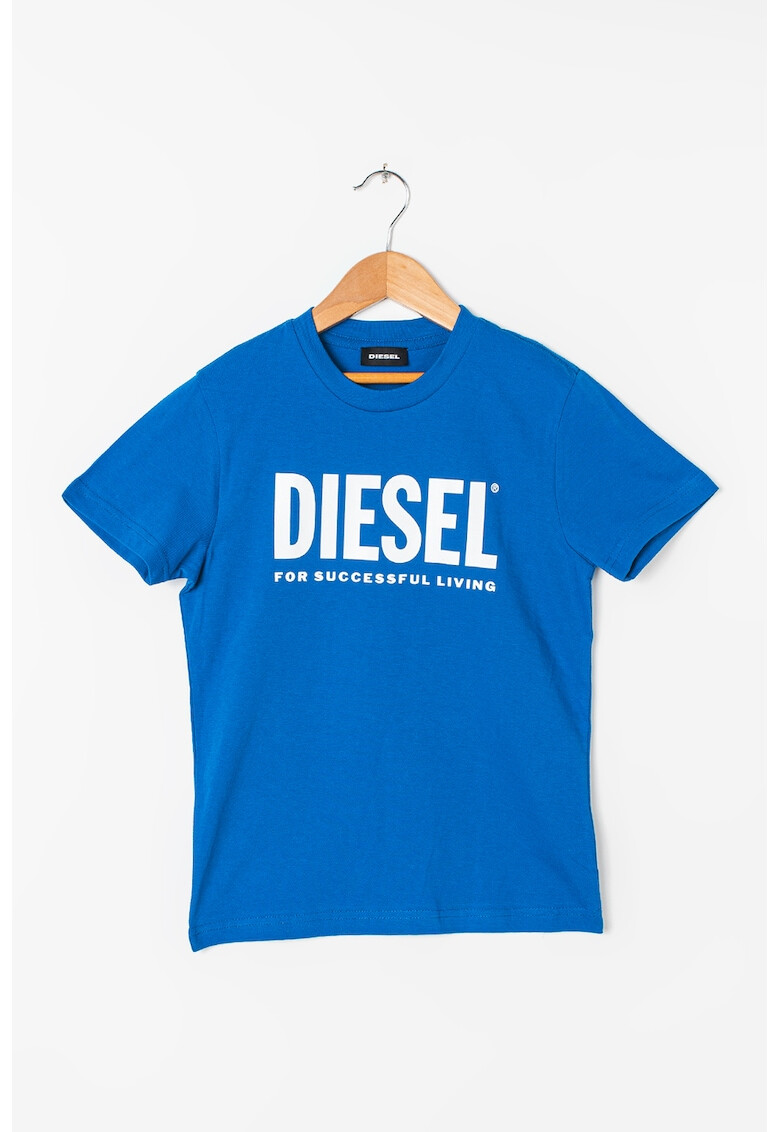 Diesel Tricou de bumbac cu imprimeu logo - Pled.ro