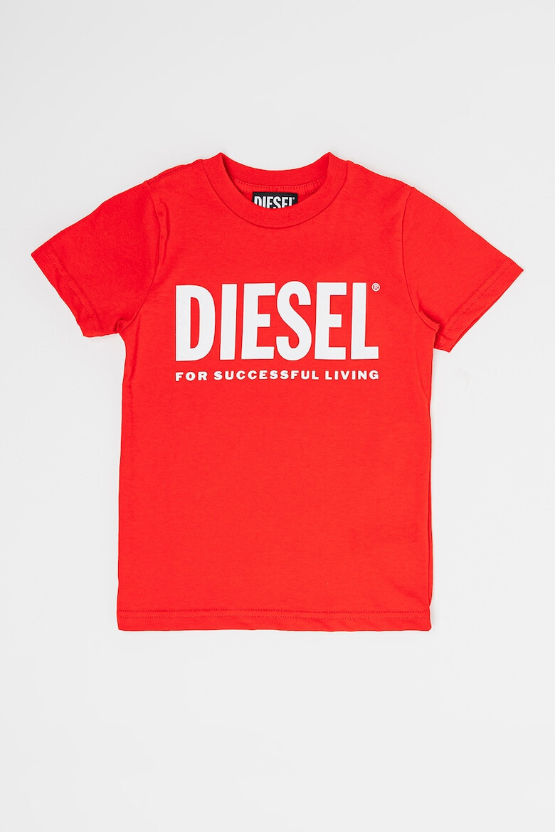 Diesel Tricou de bumbac cu imprimeu logo - Pled.ro