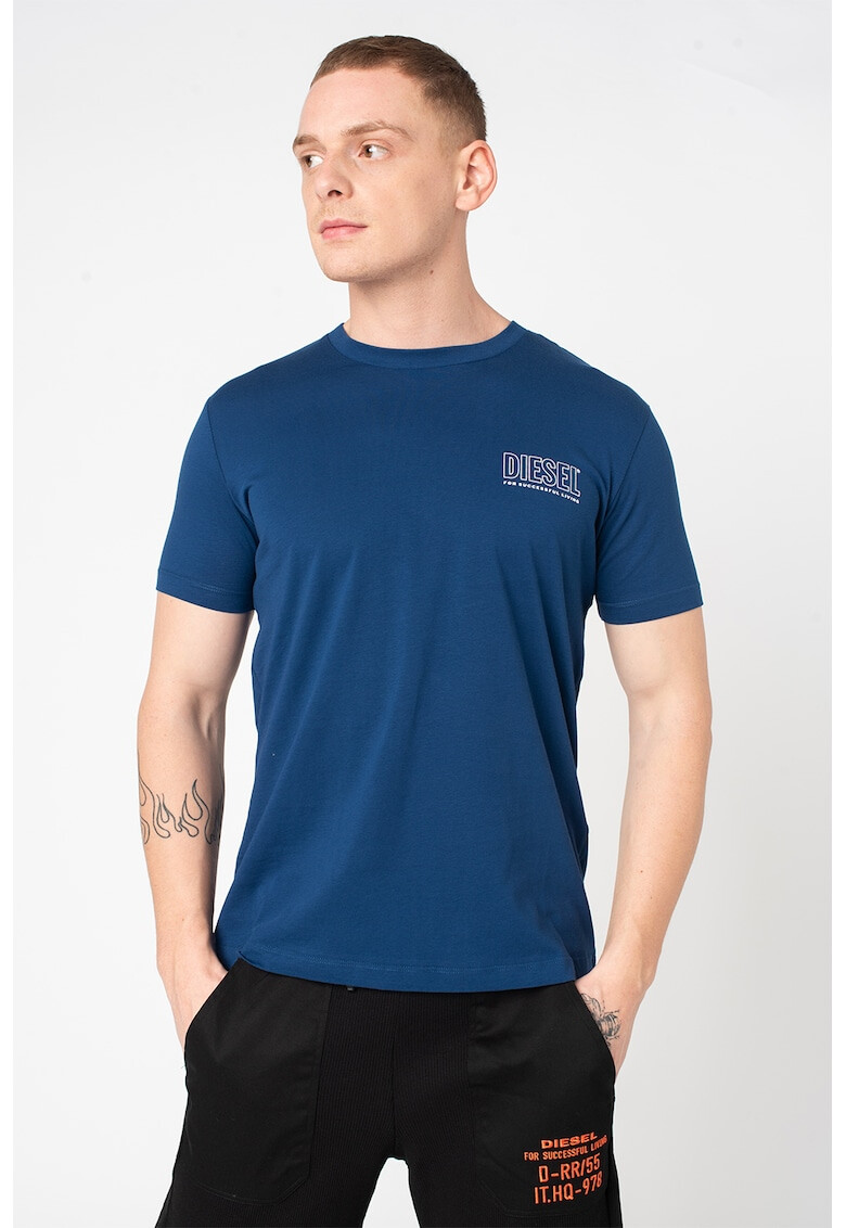 Diesel Tricou de bumbac de casa cu logo - Pled.ro