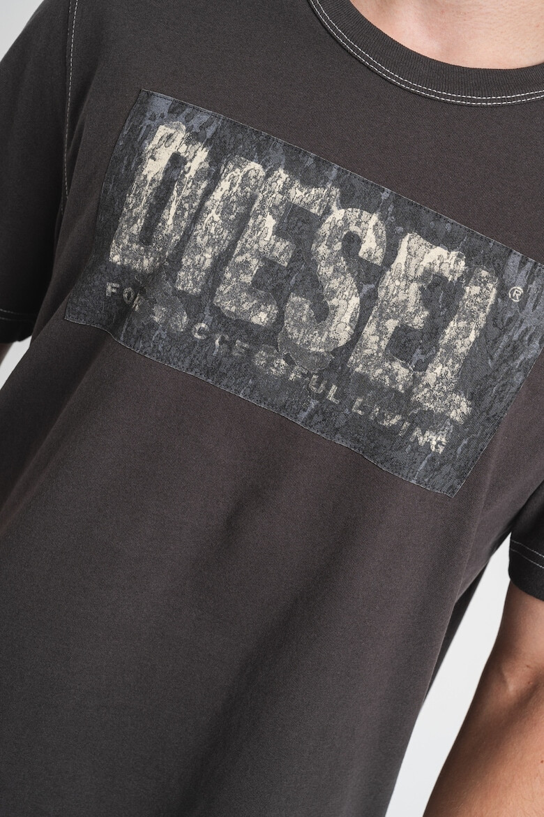 Diesel Tricou lejer cu logo - Pled.ro