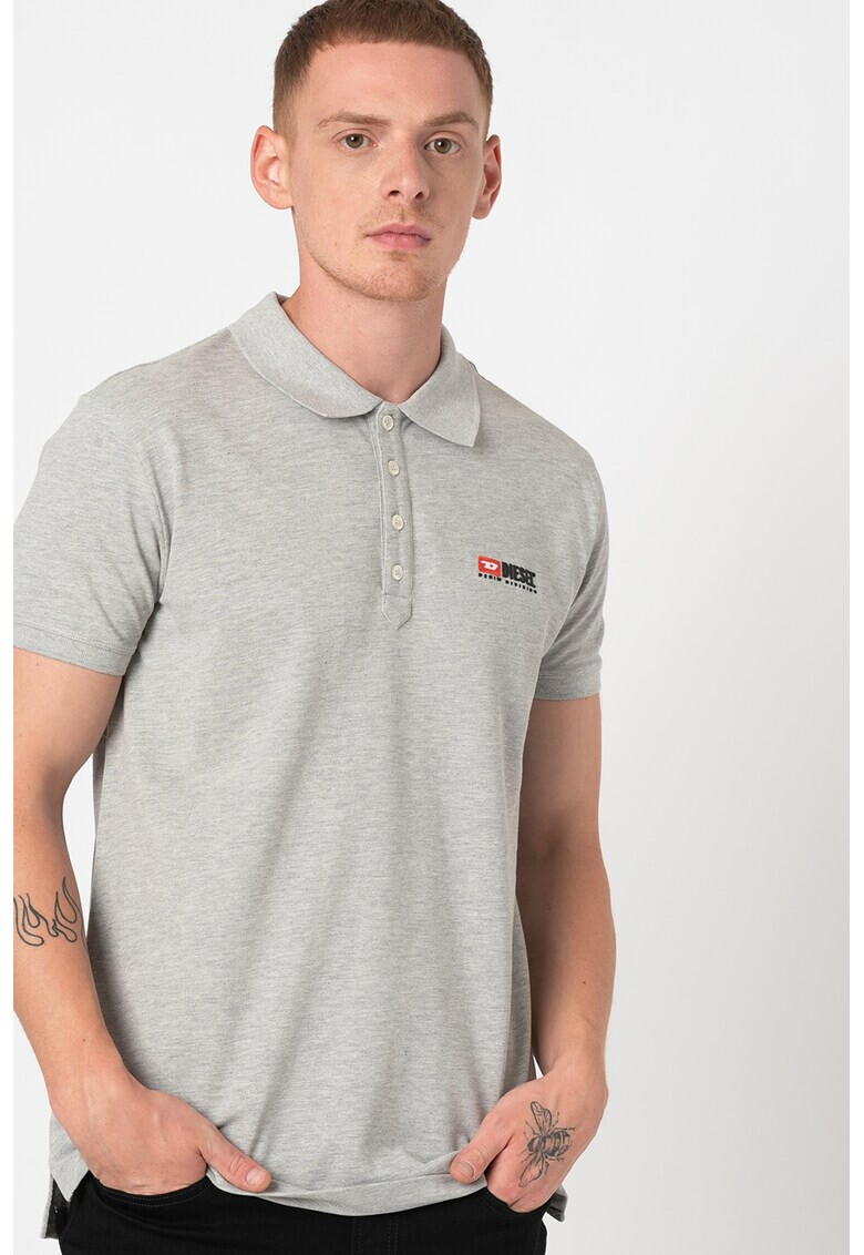 Diesel Tricou polo de bumbac Weet-Div - Pled.ro