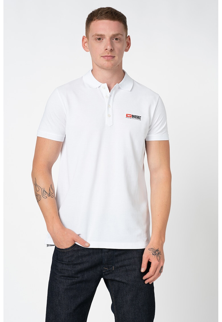 Diesel Tricou polo de bumbac Weet-Div - Pled.ro