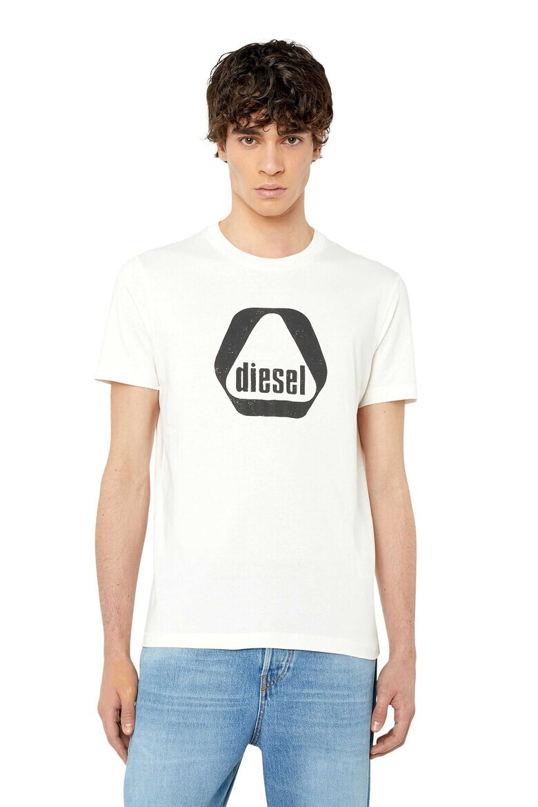 Diesel Tricou regular fit cu imprimeu logo Diegor - Pled.ro