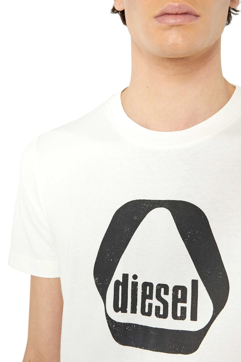 Diesel Tricou regular fit cu imprimeu logo Diegor - Pled.ro