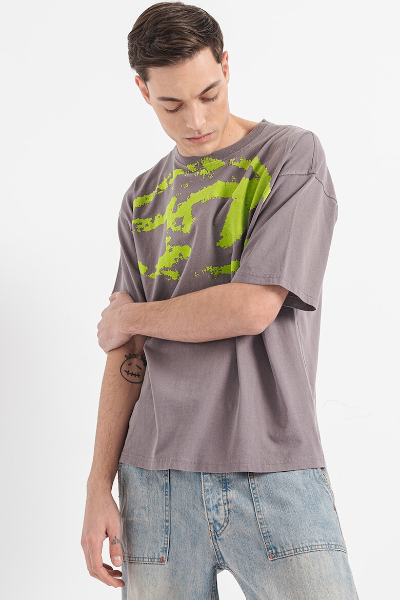 Diesel Tricou relaxed-fit din bumbac Boxt - Pled.ro