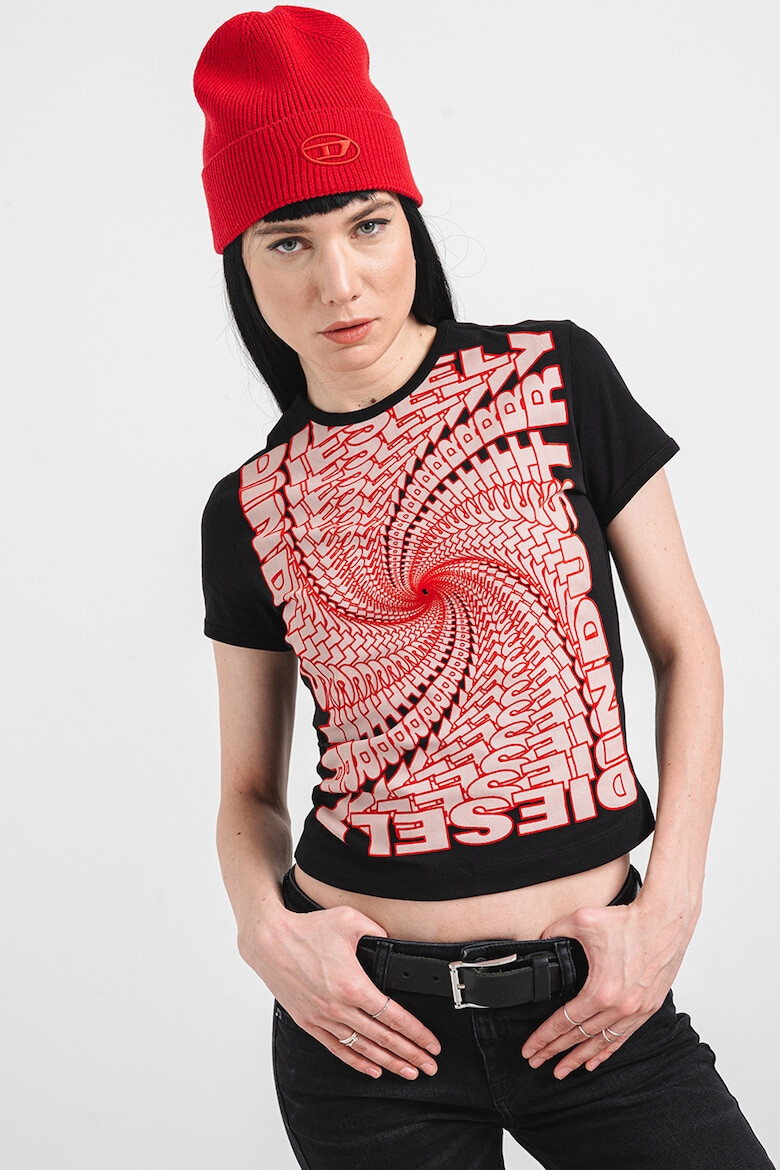 Diesel Tricou slim-fit Uncutie - Pled.ro