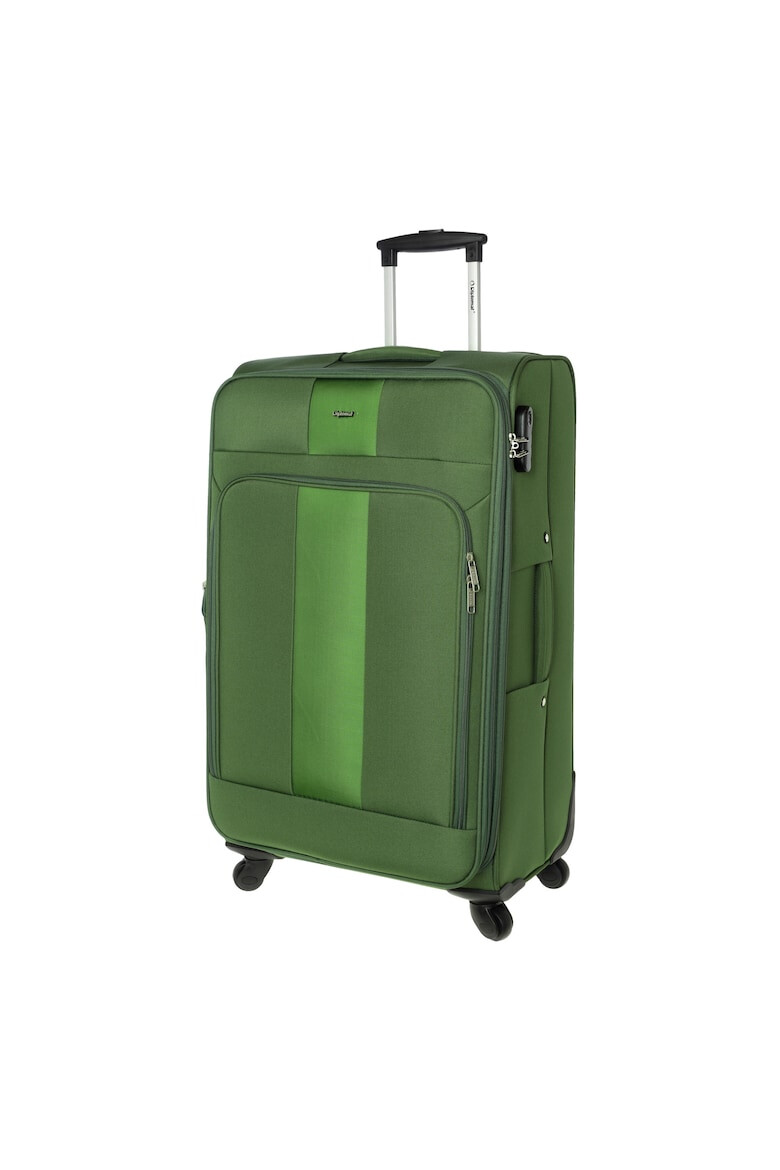 Diplomat Set Trolere 4 Roti ZC 615 - 3 Piese Verde - Pled.ro