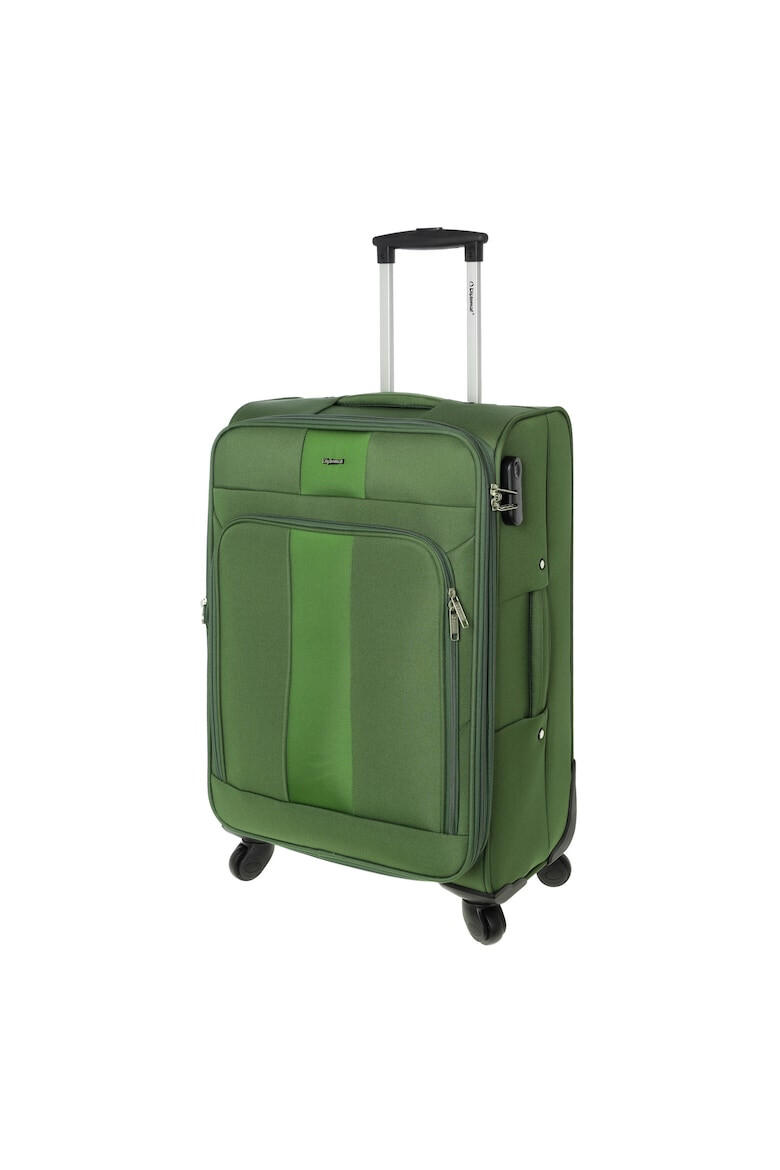 Diplomat Set Trolere 4 Roti ZC 615 - 3 Piese Verde - Pled.ro